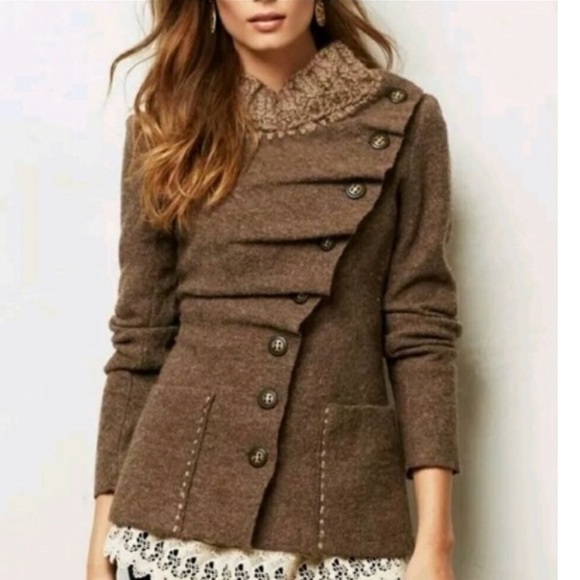 Anthropologie Sweaters - Anthropologie BY GRO ABRAHAMSSON Boiled Wool